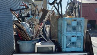 一軒家の残置物回収（生前整理）を行いました。（港区）東京都の写真１